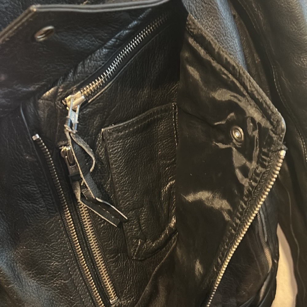 Himalaya Motor Bike Wear Leather Jacket - Picture 7 of 8